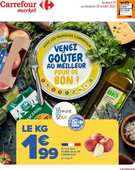 carrefour-market - Catalogue Carrefour Market valable du 14/10 au 26/10