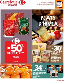 carrefour-market - Catalogue Carrefour Market valable du 25/11 au 07/12