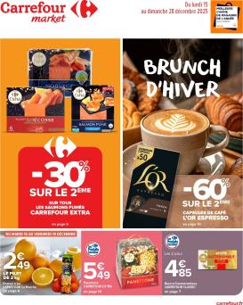 carrefour-market - Catalogue Carrefour Market valable du 15/12 au 28/12