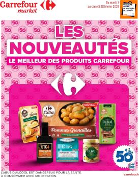 carrefour-market - Catalogue Carrefour Market - Les Nouveautés valable du 03/02/2026 au 28/02/2026