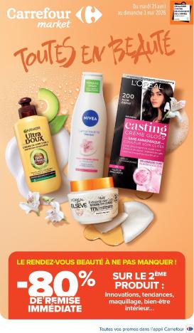 carrefour-market - Flyer Carrefour Market - Beaute pour la semaine prochaine du du mardi 21/04/2026 au du dimanche 03/05/2026