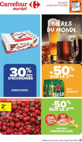 carrefour-market - Flyer Carrefour Market pour la semaine prochaine du du mardi 05/05/2026 au du dimanche 17/05/2026
