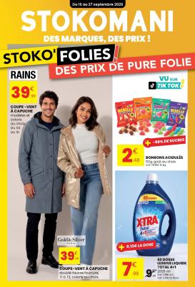 stokomani - Current Stokomani leaflet valid from du mercredi 16/09/2026 to du dimanche 27/09/2026