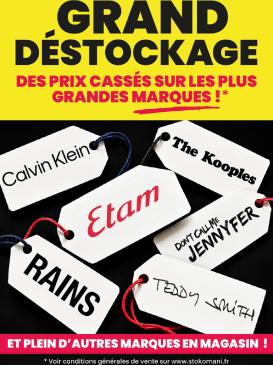 stokomani - Current Stokomani - Grand Déstockage leaflet valid from du vendredi 09/10/2026 to de jeudi 22/10/2026