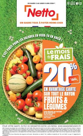 netto - Flyer Netto pour la semaine prochaine du du mardi 02/06/2026 au du lundi 08/06/2026