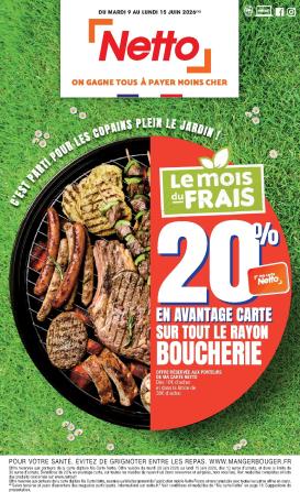 netto - Flyer Netto pour la semaine prochaine du du mardi 09/06/2026 au du lundi 15/06/2026