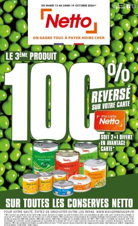 netto - Flyer Netto pour la semaine prochaine du du mardi 13/10/2026 au du lundi 19/10/2026