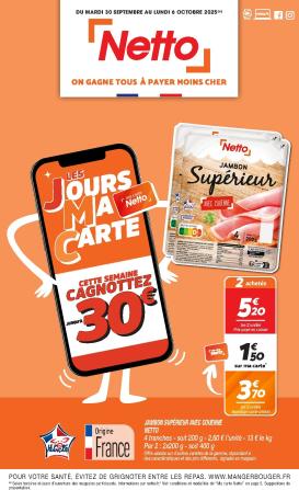 netto - Catalogue Netto valable du 30/09 au 06/10