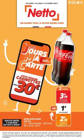 netto - Catalogue Netto - Les Jours Ma Carte valable du 07/10 au 13/10