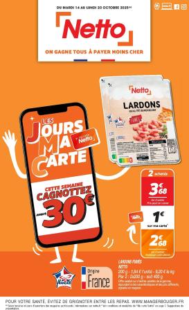 netto - Catalogue Netto - Les Jours Ma Carte valable du 14/10 au 20/10