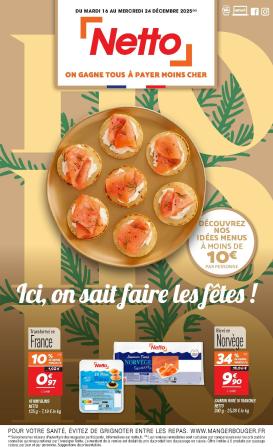 netto - Catalogue Netto - Festif valable du 16/12 au 24/12