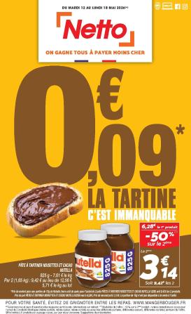 netto - Flyer Netto pour la semaine prochaine du du mardi 12/05/2026 au du lundi 18/05/2026