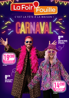 la-foir-fouille - Catalogue La Foir'Fouille - Carnaval valable du 16/02/2026 au 01/03/2026