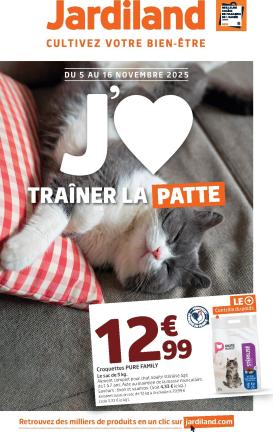 jardiland - Catalogue Jardiland valable du 05/11 au 16/11