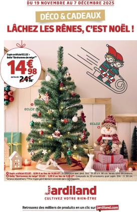 jardiland - Catalogue Jardiland valable du 19/11 au 07/12