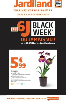 jardiland - Catalogue Jardiland - Black Week valable du 25/11 au 30/11