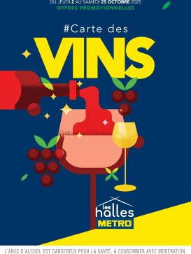 metro - Catalogue Metro - Carte des vins valable du 02/10 au 25/10