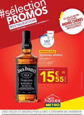 metro - Catalogue Metro - Sélection Promos Restauration valable du 30/10 au 26/11