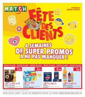 match - Flyer Match pour la semaine prochaine du du mardi 09/06/2026 au du dimanche 21/06/2026