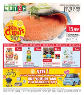 match - Flyer Match pour la semaine prochaine du du mardi 23/06/2026 au du dimanche 05/07/2026