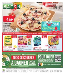 match - Flyer Match pour la semaine prochaine du du mardi 30/06/2026 au du dimanche 12/07/2026