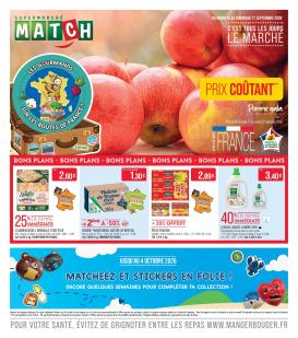 match - Flyer Match pour la semaine prochaine du du mardi 15/09/2026 au du dimanche 27/09/2026