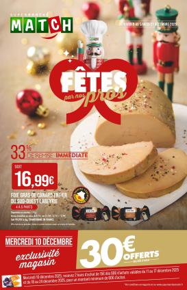 match - Catalogue Match valable du 09/12 au 27/12