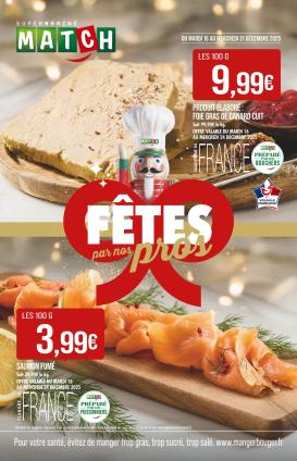 match - Catalogue Match - Fetes par nos Pros valable du 16/12 au 31/12