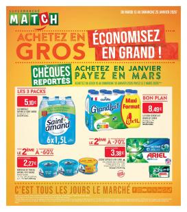 match - Catalogue Match - C’est Tous Les Jours le Marché valable du 13/01 au 25/01