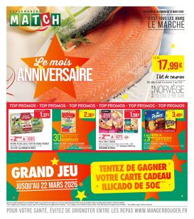 match - Catalogue Match valable du 10/03/2026 au 22/03/2026