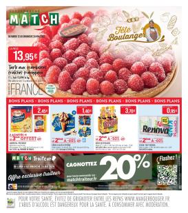 match - Flyer Match - Fête Boulanger pour la semaine prochaine du du mardi 12/05/2026 au du dimanche 24/05/2026