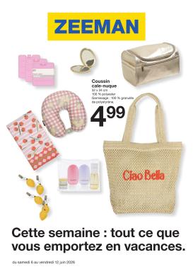 zeeman - Flyer Zeeman pour la semaine prochaine du du samedi 06/06/2026 au du vendredi 12/06/2026