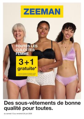 zeeman - Current Zeeman leaflet valid from du samedi 13/06/2026 to du vendredi 26/06/2026