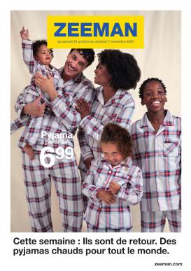 zeeman - Catalogue Zeeman valable du 25/10 au 07/11