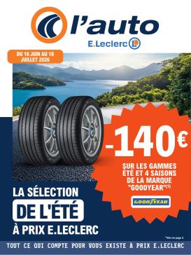 e-leclerc - Flyer E.Leclerc - L'auto pour la semaine prochaine du du mardi 16/06/2026 au du samedi 18/07/2026