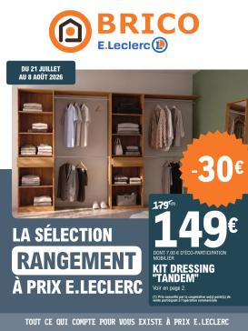 e-leclerc - Flyer E.Leclerc - Brico pour la semaine prochaine du du mardi 21/07/2026 au du samedi 08/08/2026