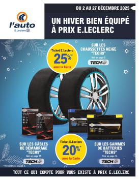 e-leclerc - Catalogue E.Leclerc - L'auto valable du 02/12 au 27/12