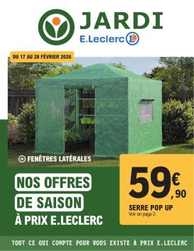 e-leclerc - Catalogue E.Leclerc - Trafic Jardi Printemps valable du 17/02/2026 au 28/02/2026