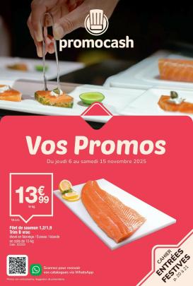 promocash - Catalogue Promocash valable du 06/11 au 15/11