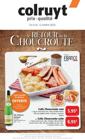colruyt - Catalogue Colruyt valable du 08/10 au 12/10