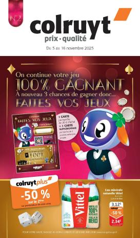 colruyt - Catalogue Colruyt valable du 05/11 au 16/11