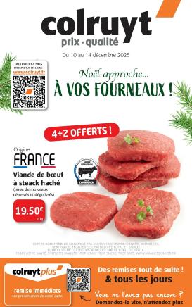 colruyt - Catalogue Colruyt - Noël approche valable du 10/12 au 14/12