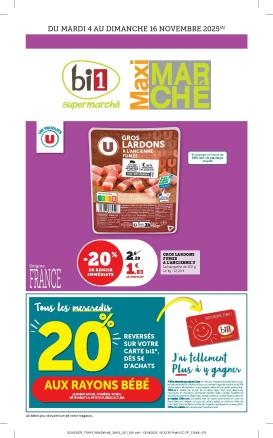 bi1 - Catalogue Bi1 valable du 04/11 au 16/11
