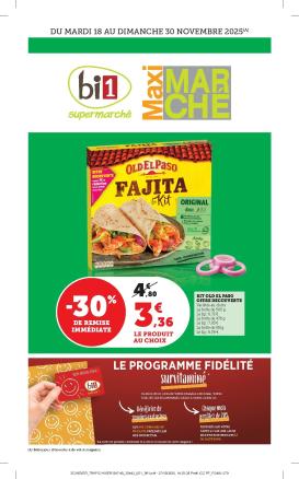 bi1 - Catalogue Bi1 valable du 18/11 au 30/11