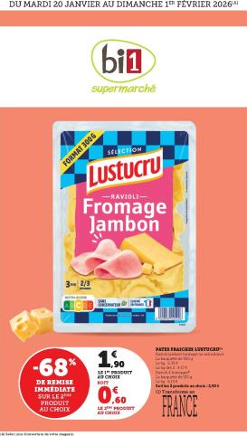 bi1 - Catalogue Bi1 - Supermarché 2 valable du 20/01 au 01/02