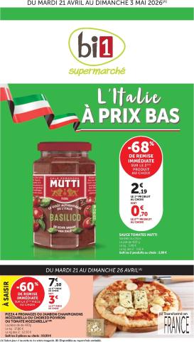 bi1 - Current Bi1 Supermarché leaflet valid from du mardi 21/04/2026 to du dimanche 03/05/2026