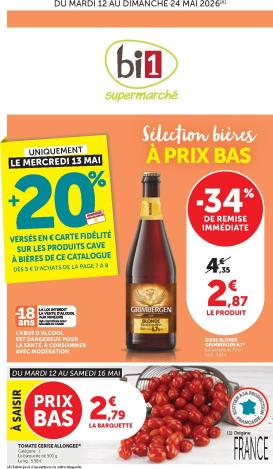 bi1 - Current Bi1 Supermarché leaflet valid from du mardi 12/05/2026 to du dimanche 24/05/2026