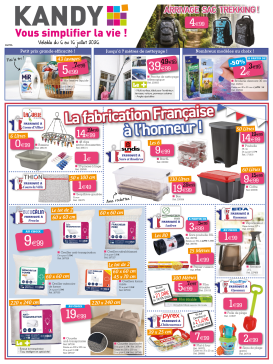 kandy - Flyer Kandy pour la semaine prochaine du du lundi 06/07/2026 au de jeudi 16/07/2026