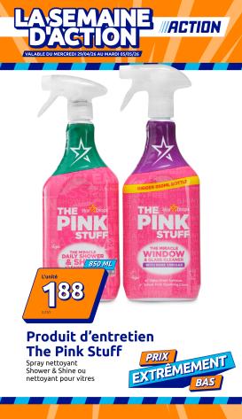 action - Current Action leaflet valid from du mercredi 29/04/2026 to du mardi 05/05/2026