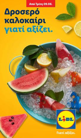 lidl - Το τρέχον φυλλάδιο Lidl - Summer Booklet ισχύει από τρίτης 09/06/2026 έως τετάρτης 30/09/2026